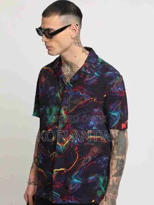 Men Printed Multi Colored Wear