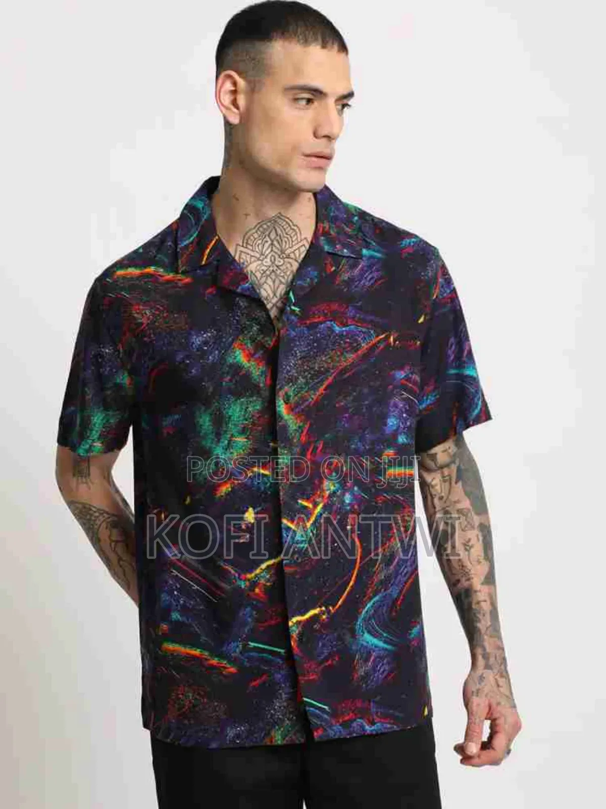 Men Printed Multi Colored Wear