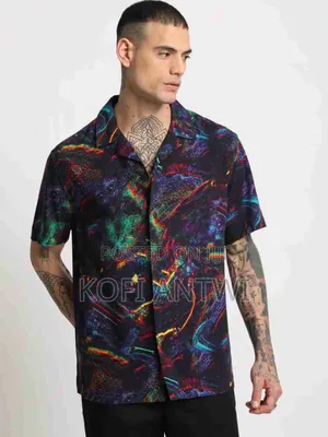 Men Printed Multi Colored Wear