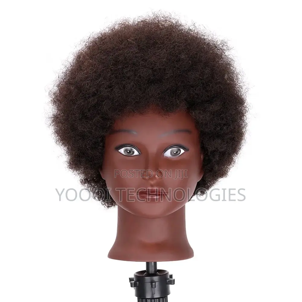 Afro/ Straight Human Hair Mannequin Training Doll