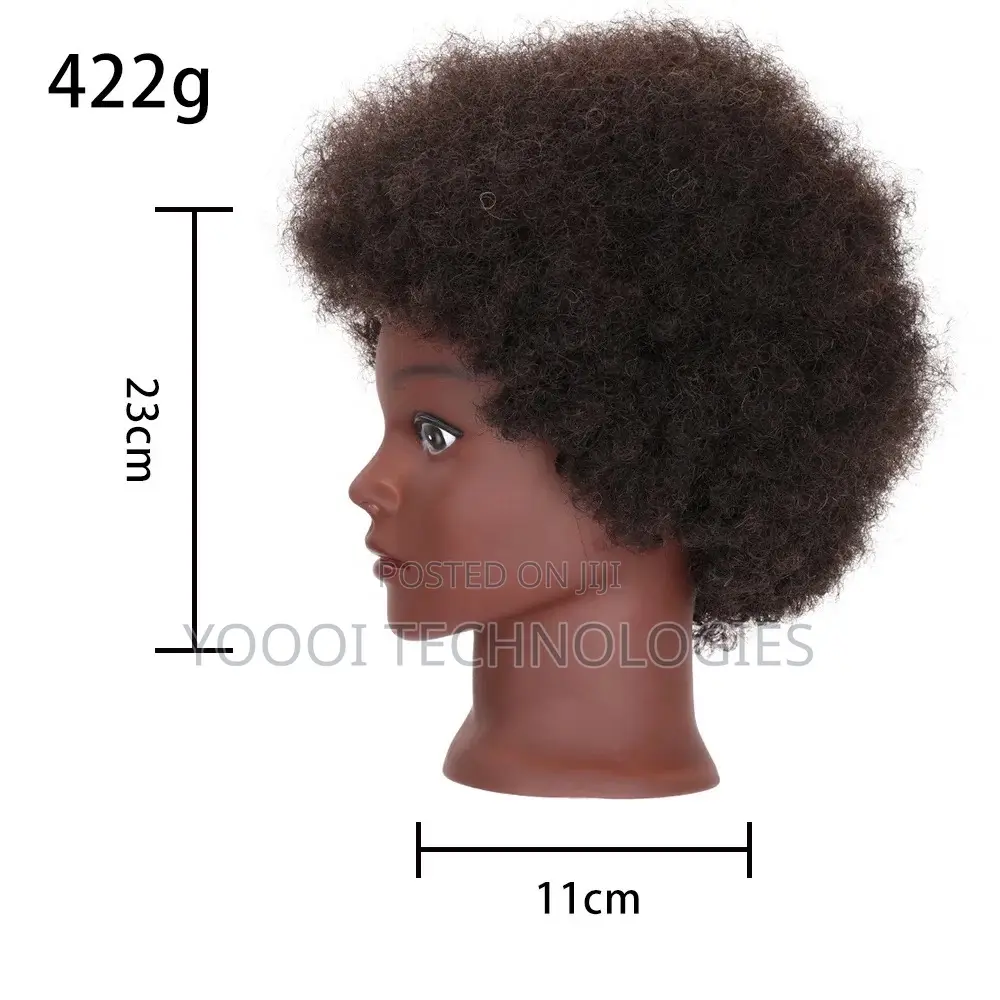 Afro/ Straight Human Hair Mannequin Training Doll