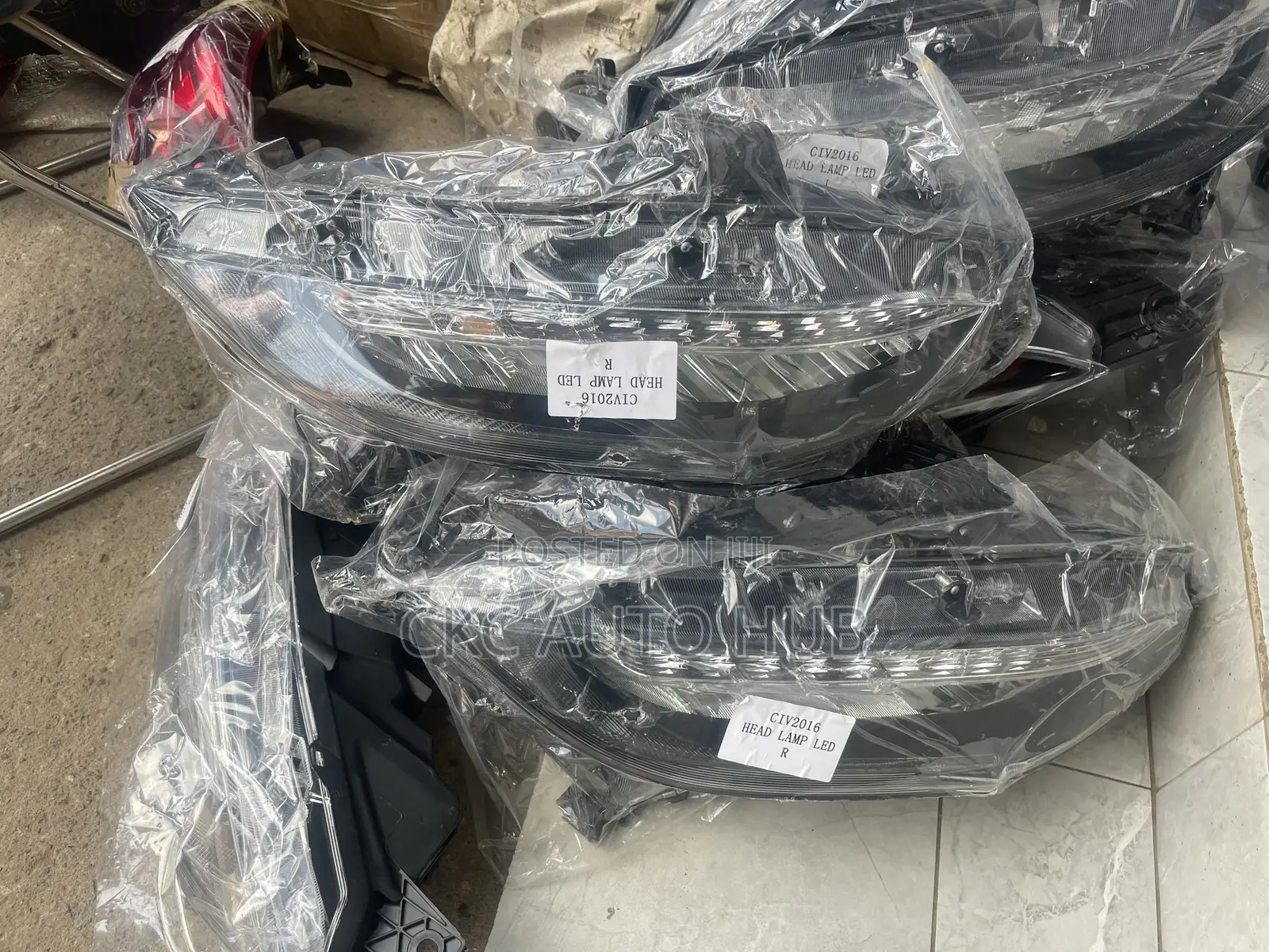 Honda Civic 2016 to 2021 Touring Headlight