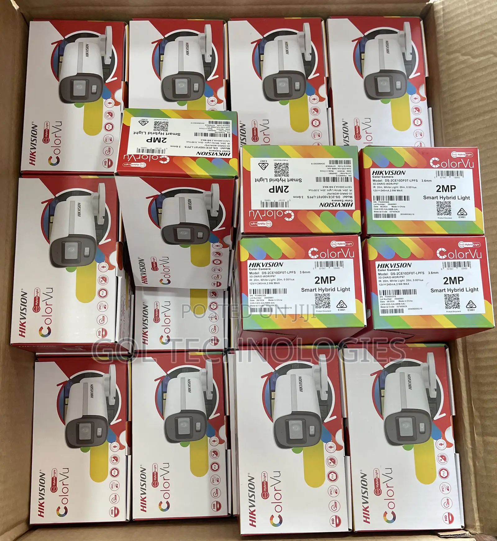 Hikvision Colorvu or Full Color With Audio Camera 2mp 1080p
