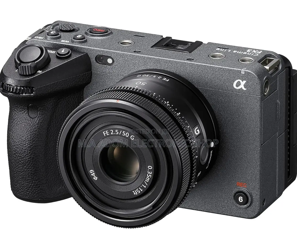 Sony FX3 Full-Frame Cinema Camera