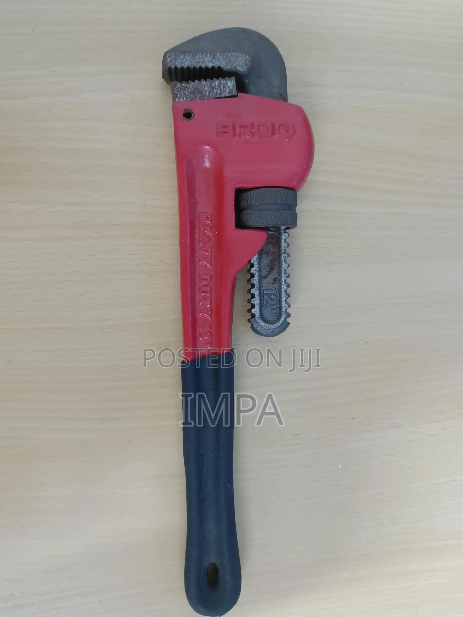 12" Heavy Duty Pipe Wrench-brand: BROQ