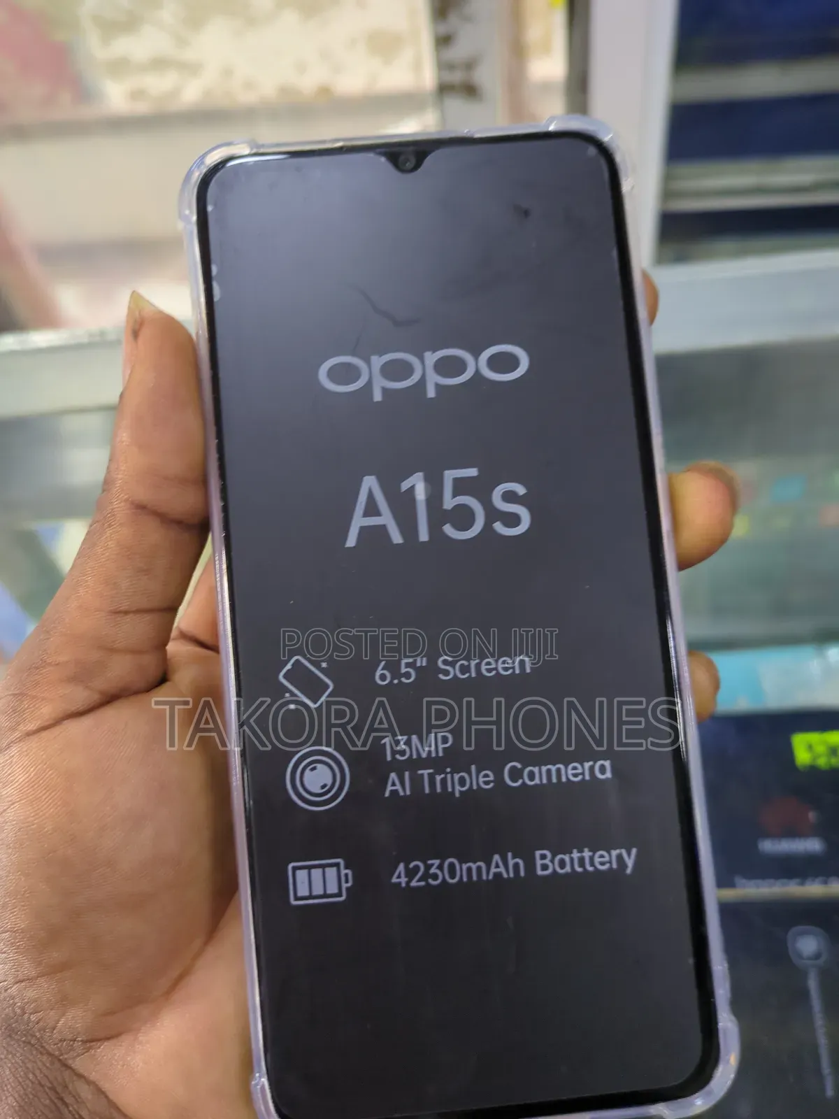 Oppo A15s 256 GB Black