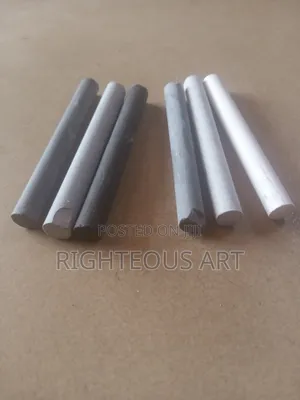 One Stick of Compressed Grey Charcoal Sticks