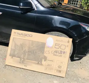 Sealed Super Led 50 Inch Smart Nasco Android Tv 