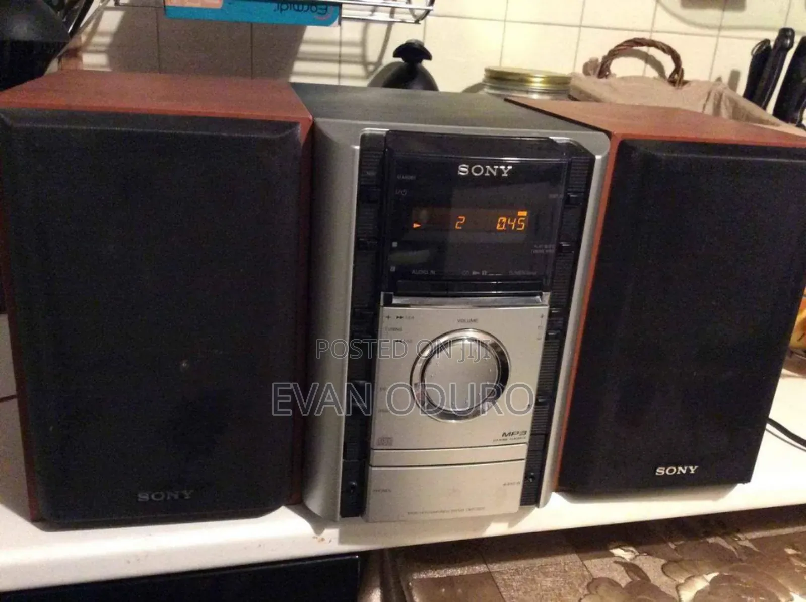 Powerful Sony Sound System, Radio,Bt,Aux