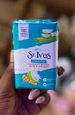 Photo - St. Ives Scrub Bar Soap With Coconut Water, Aloe and Walnut