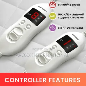 Mk-king Heated Mattress Pad, King Size