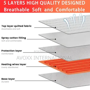 Mk-king Heated Mattress Pad, King Size