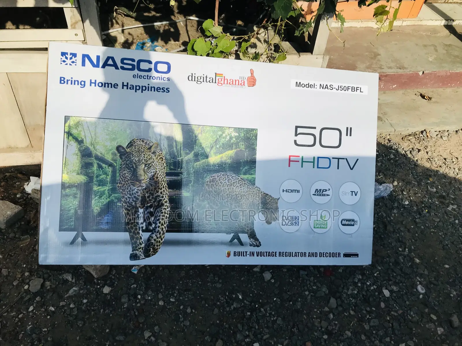 NASCO TV LED 50'' ANALOGIQUE - NAS-J50FBFL-A main image 1