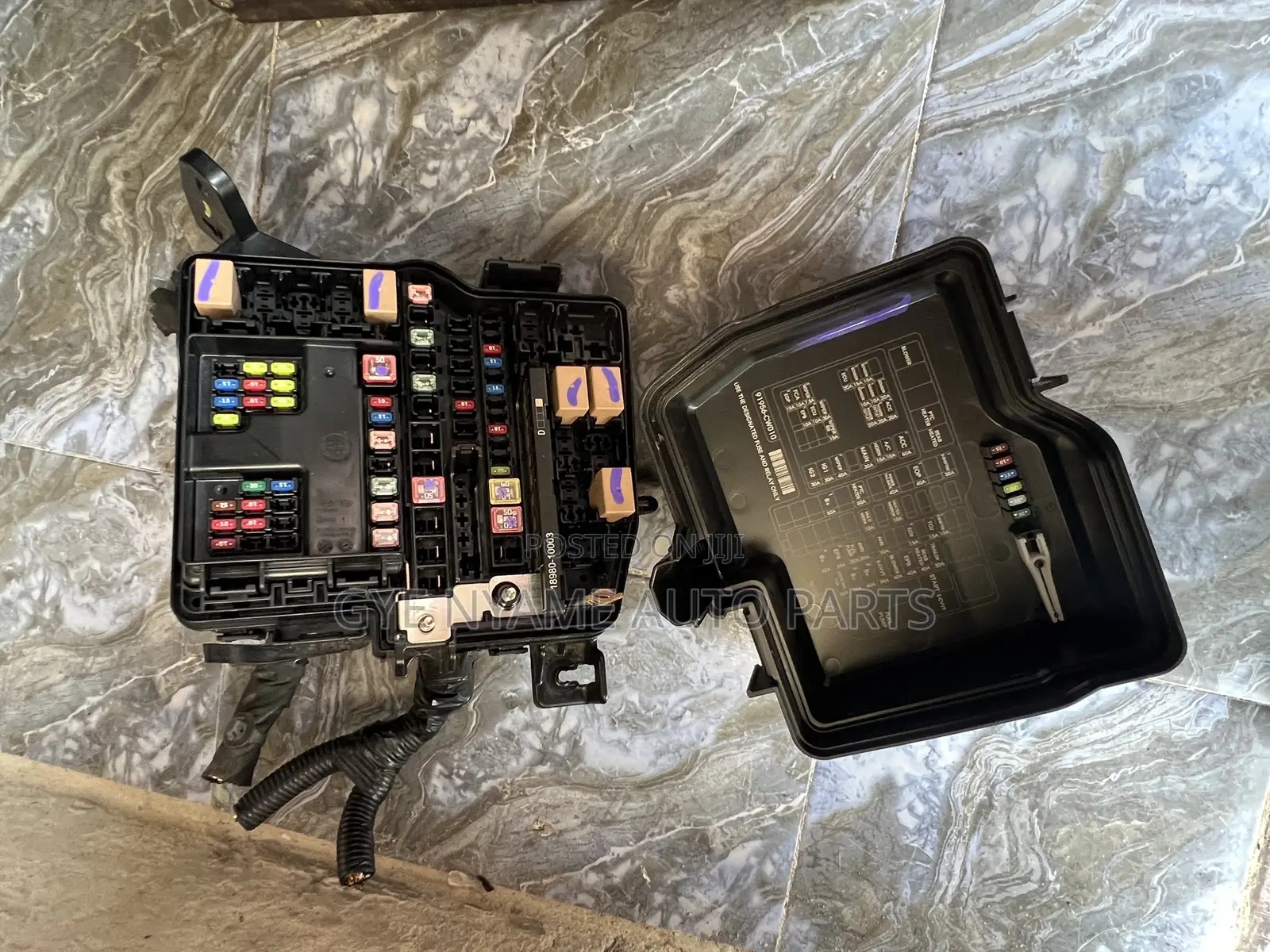 Hyundai Santafe 2024 Model Engine Fusebox