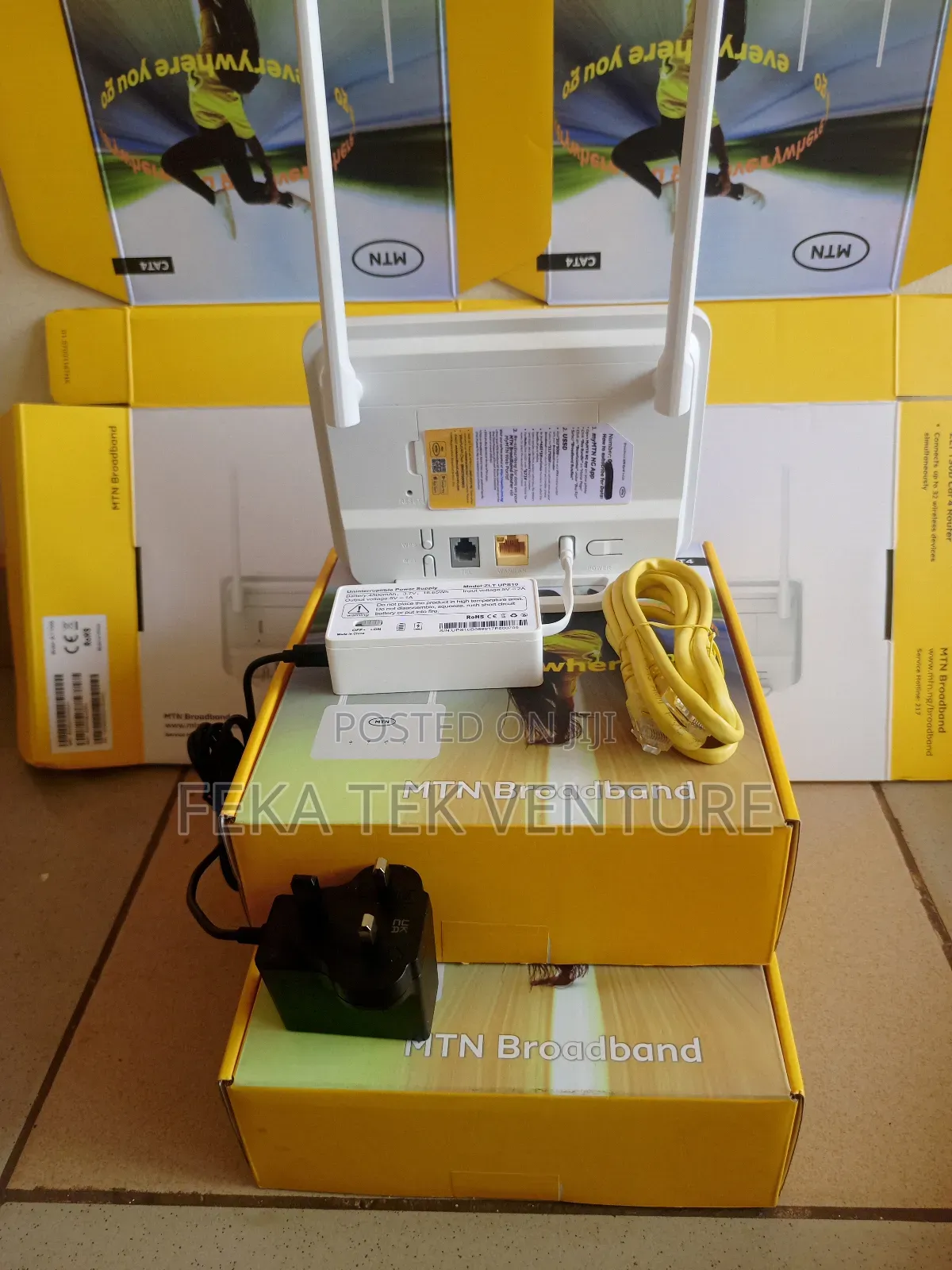 MTN 4g Turbonet Router(Voda,At,Mtn Supported) + Powerbank in Kumasi ...