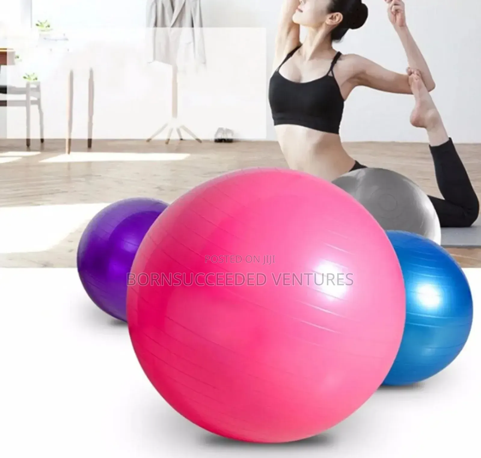 Exercises Fitball Balloons Yoga Fitness Ball With Pump