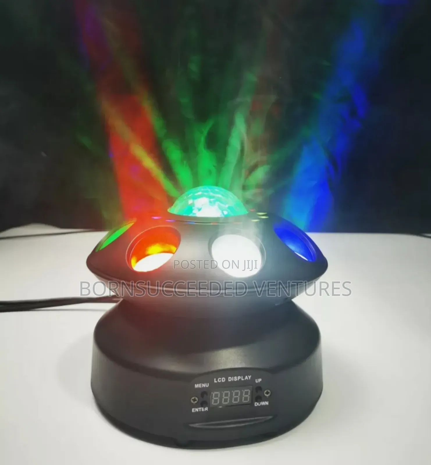 LED Stage Light Mini Disco Lighting 3in1 RGB LED UFO Light
