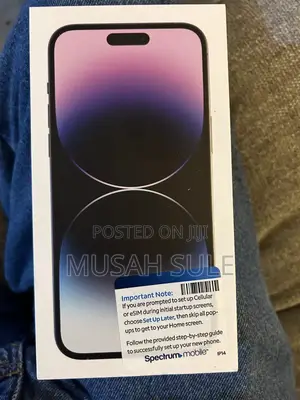 New Apple iPhone 14 Pro Max 256 GB Purple