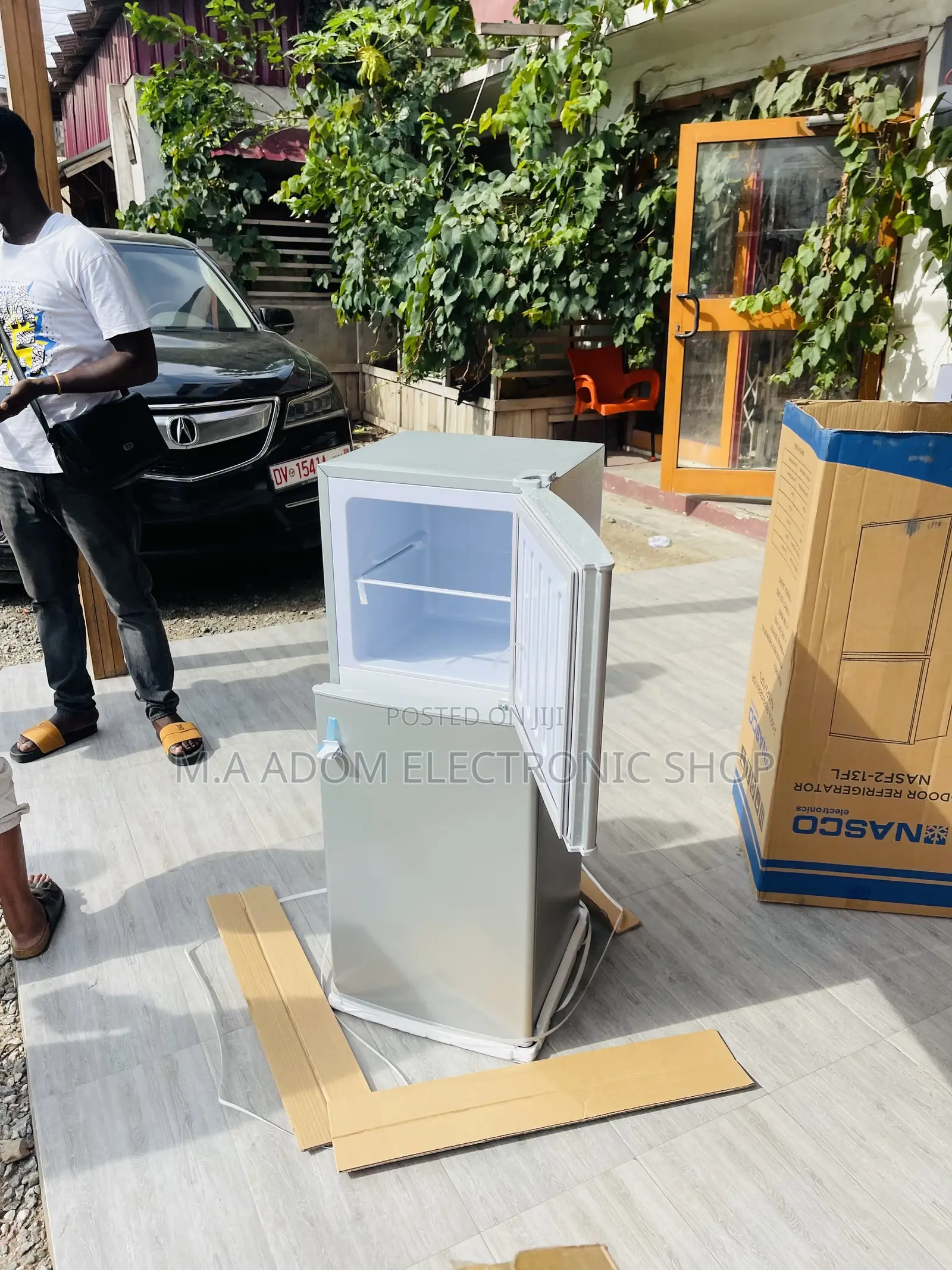 Super Chilling Nasco 110L(Nasf2-130)Fridge,Silver.