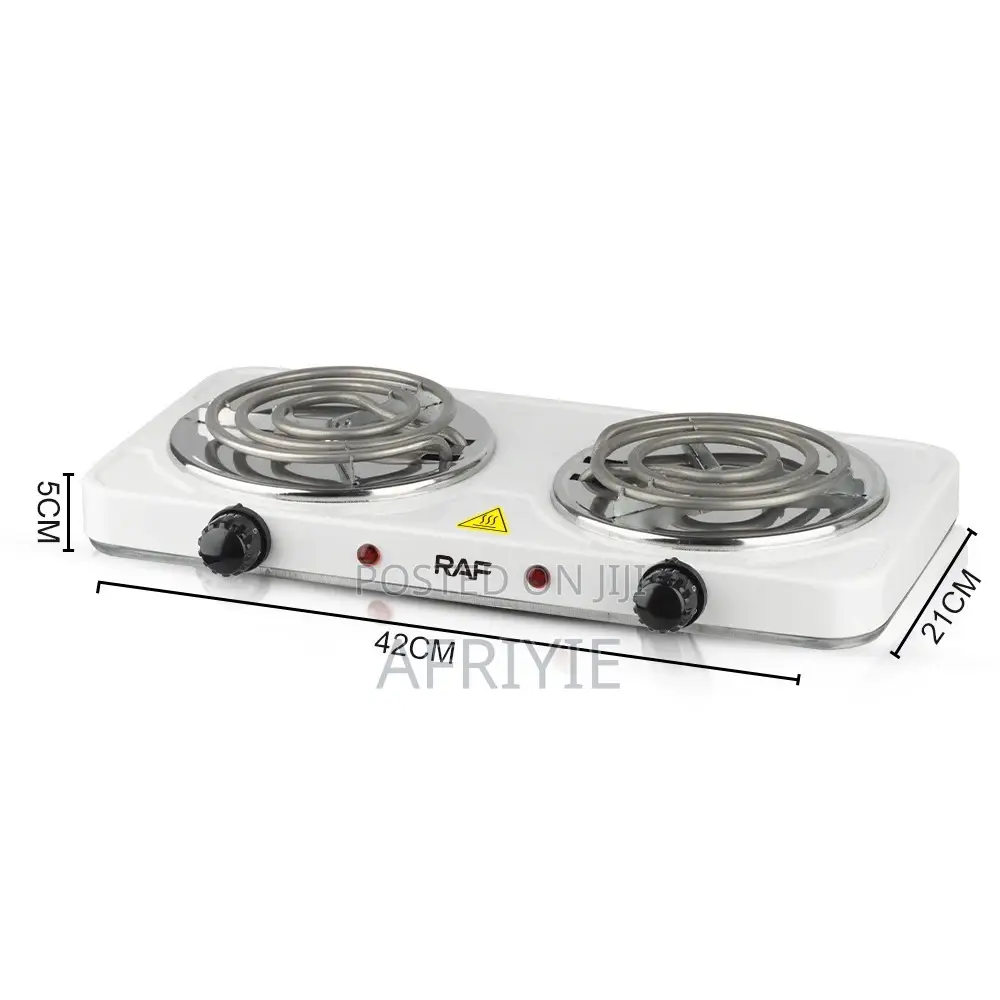 Two Burners Electric Hot Plate for Cooking