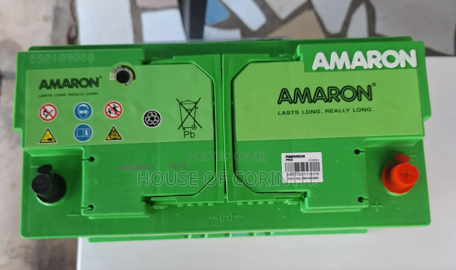 Amaron Battery 19plates 90ah (Wide)