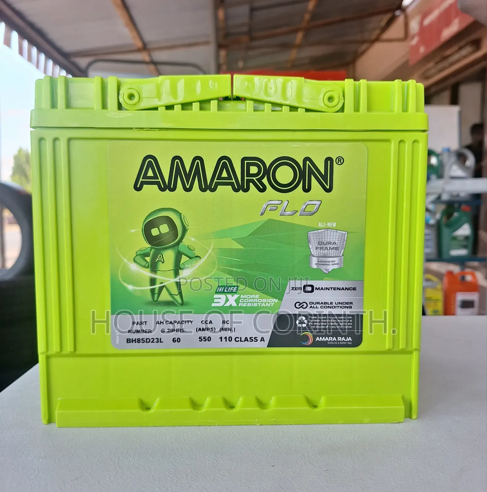 Amaron Battery 15 Plates Block