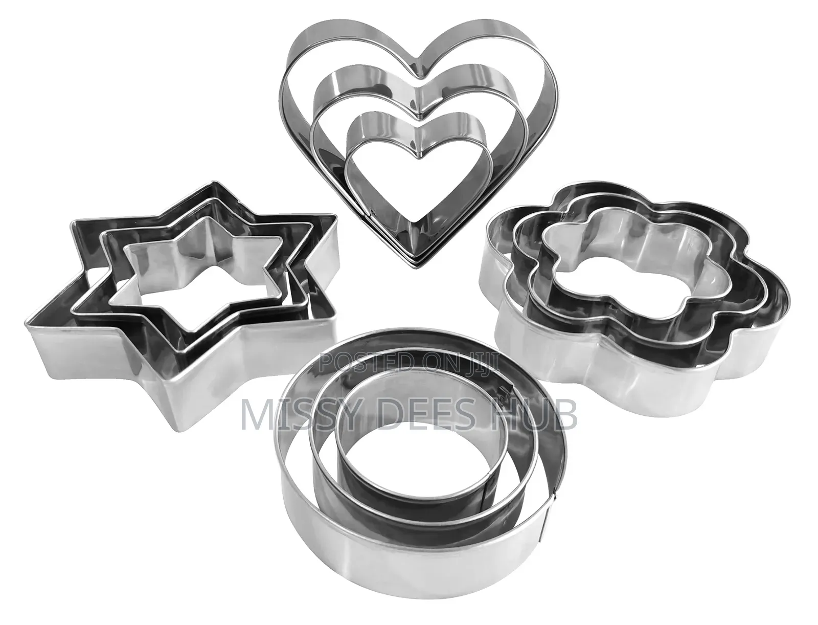 12pcs Cookie Cutter Set
