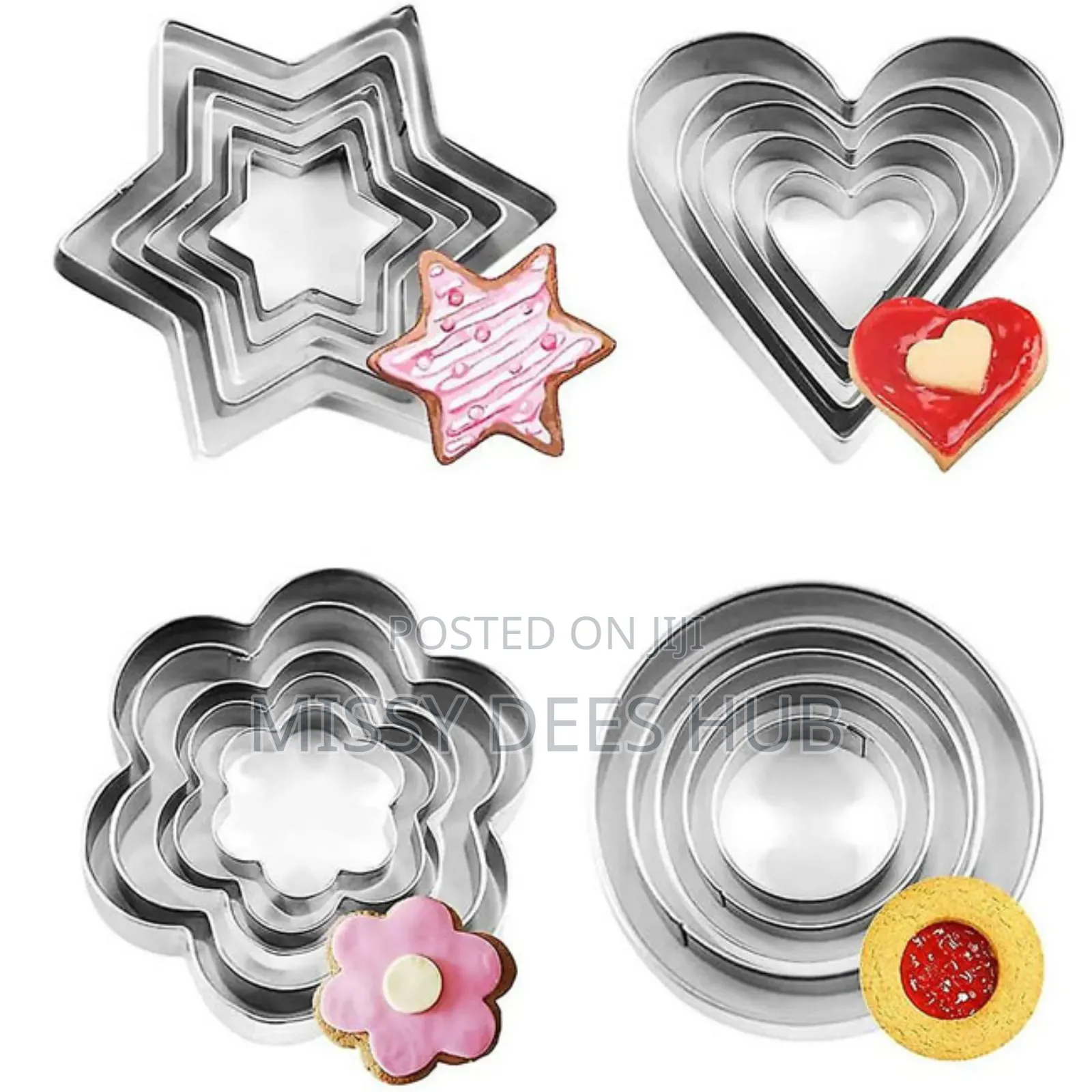12pcs Cookie Cutter Set