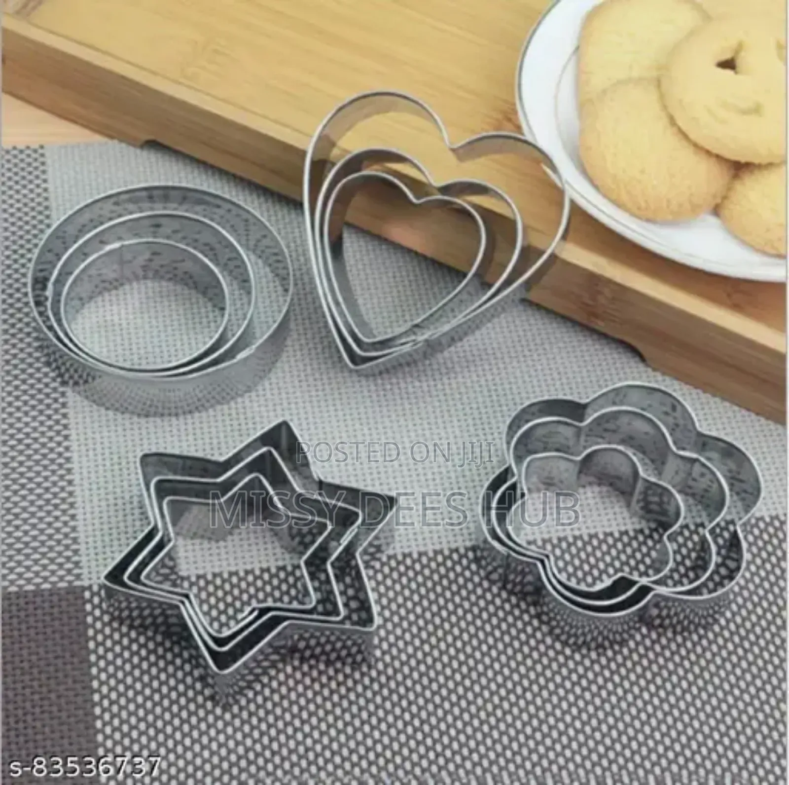 12pcs Cookie Cutter Set