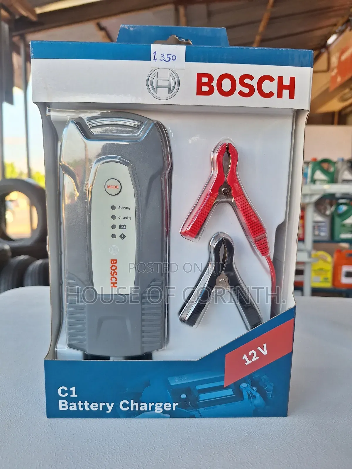Battery Charger - Bosch. 12 Volts
