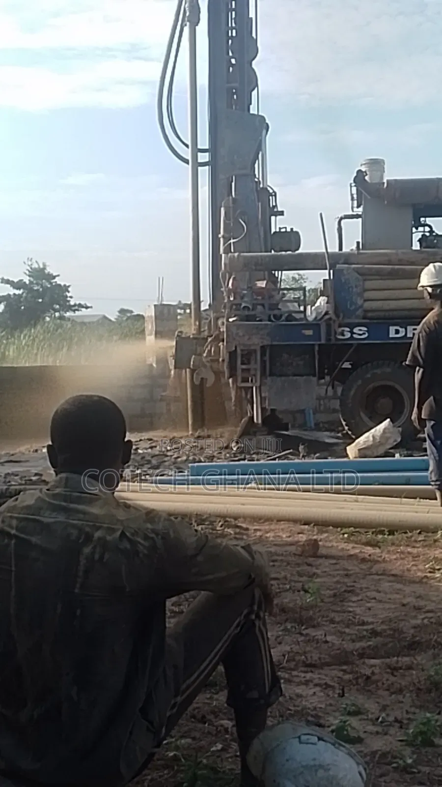 Borehole Drilling With Oda, Kade, Akwatia