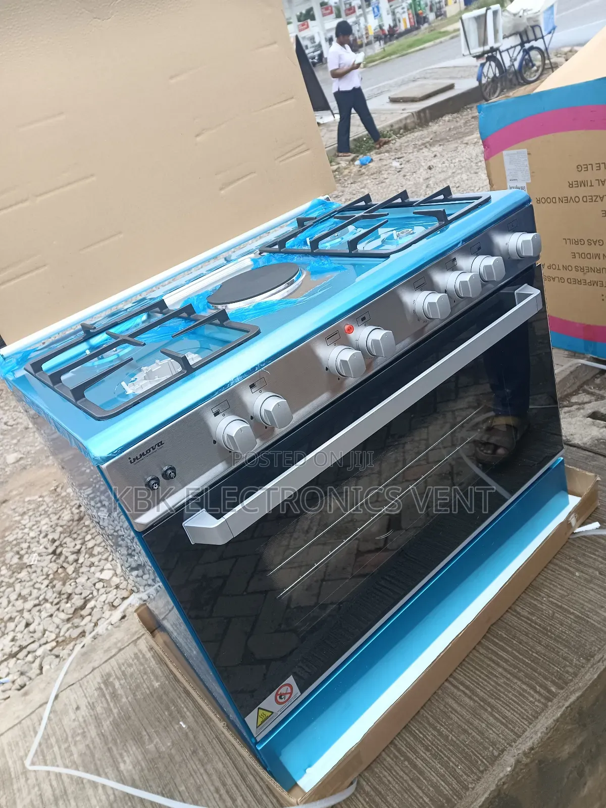 Innova 90*60 4gas + 1electric Oven+ Grill