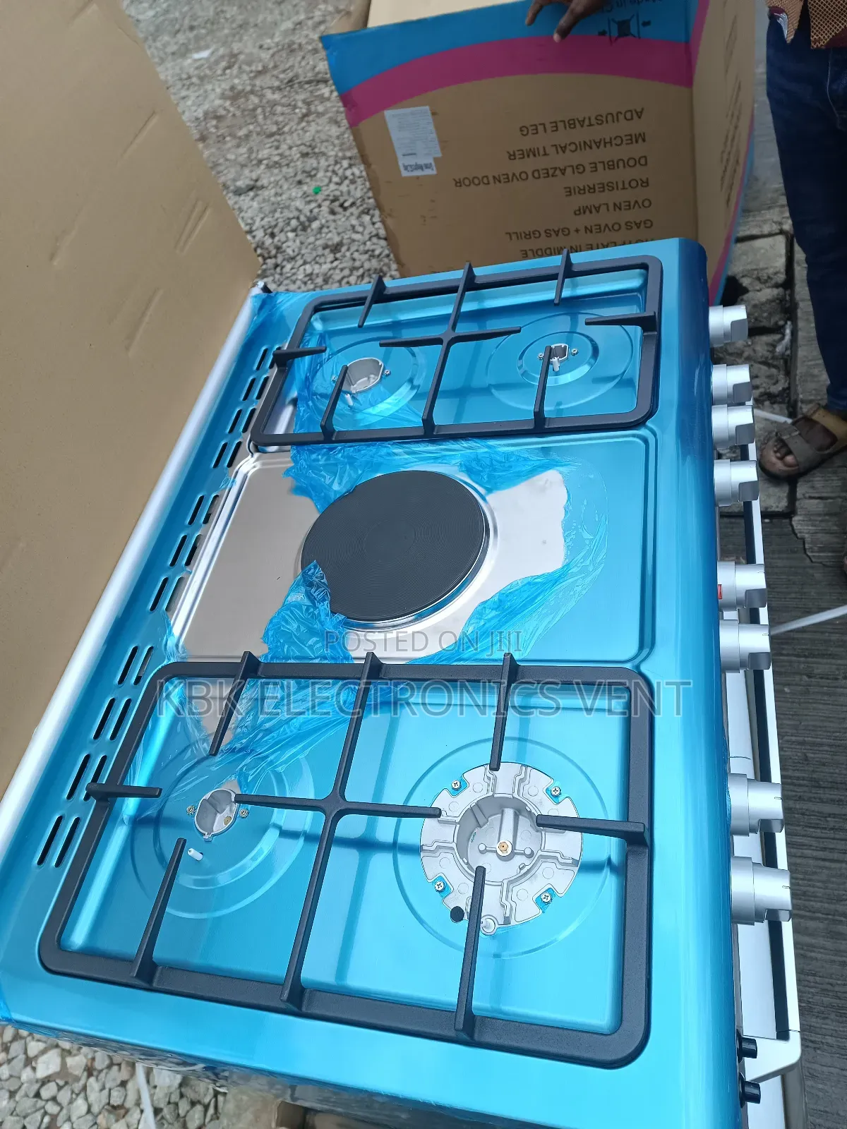 Innova 90*60 4gas + 1electric Oven+ Grill