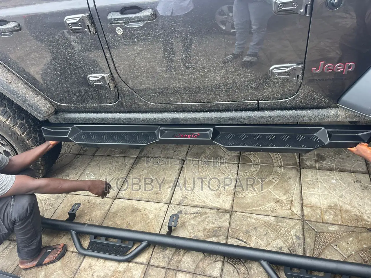 Jeep Wrangler Jungle Side Step Running Board