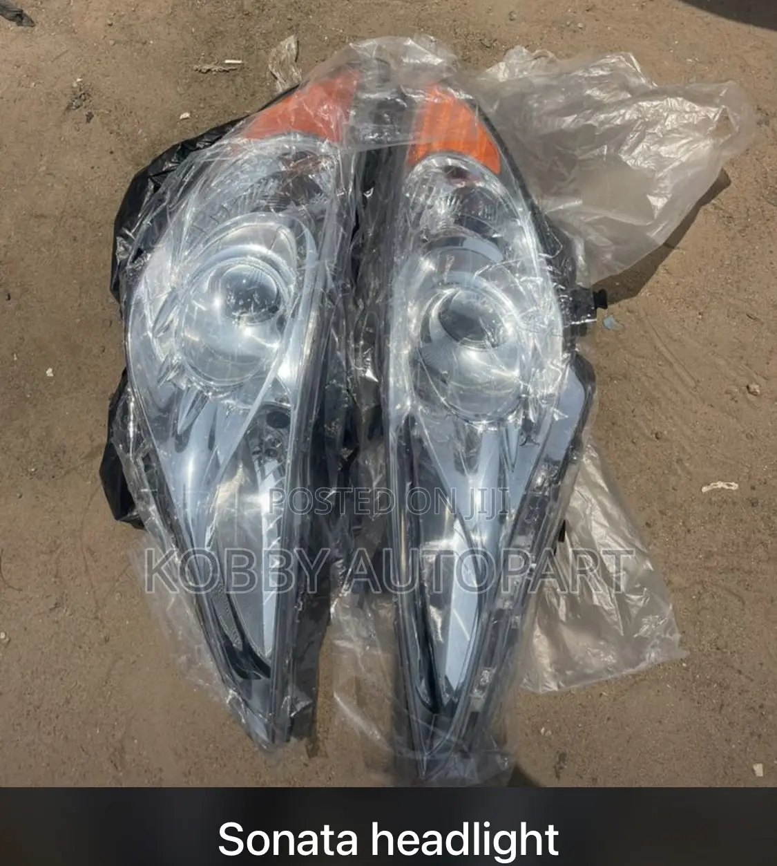 Sonata Headlight Pair 2011 2012 2013