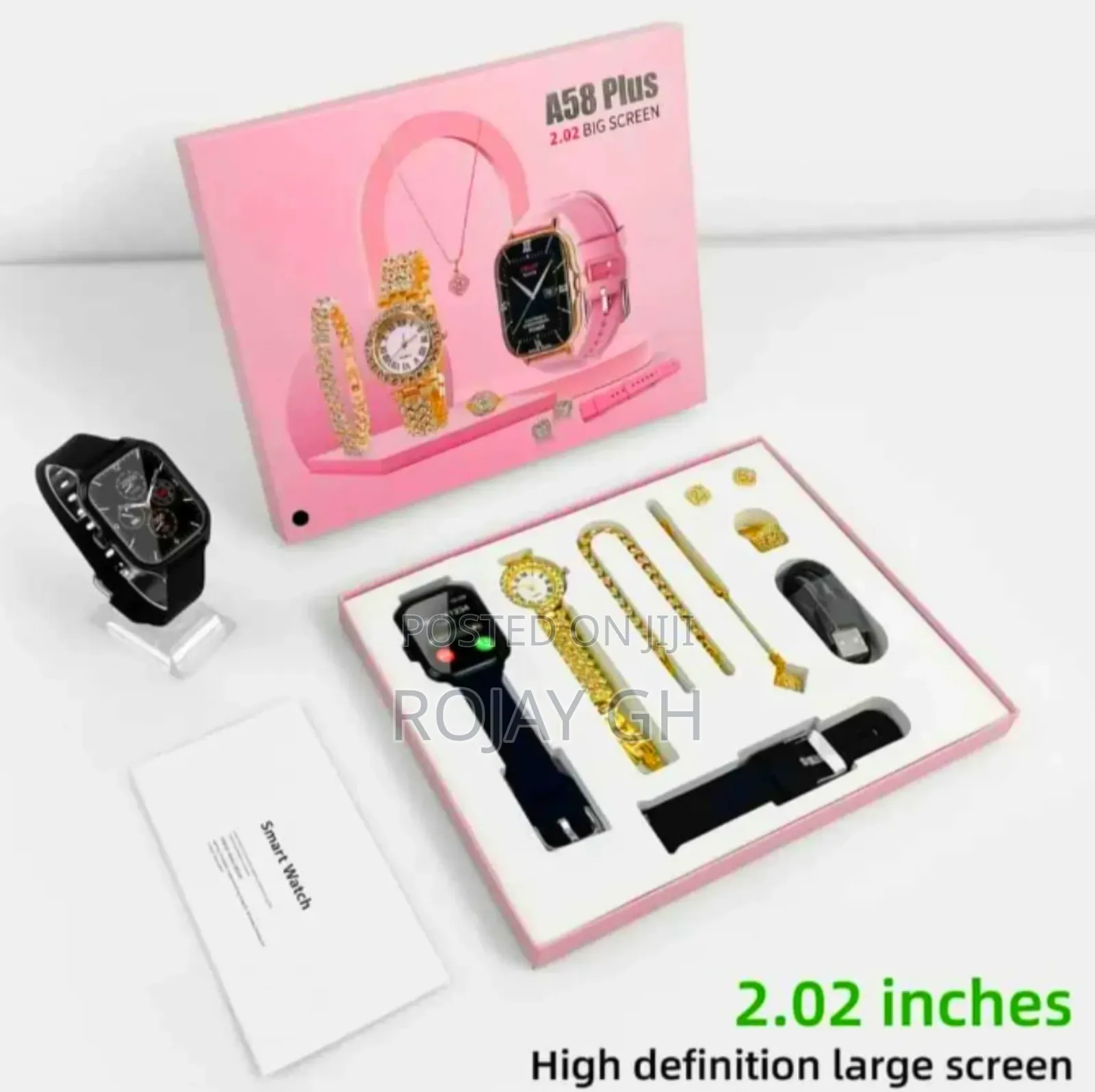 A58 Smartwatch X'mas Gift Box Combo