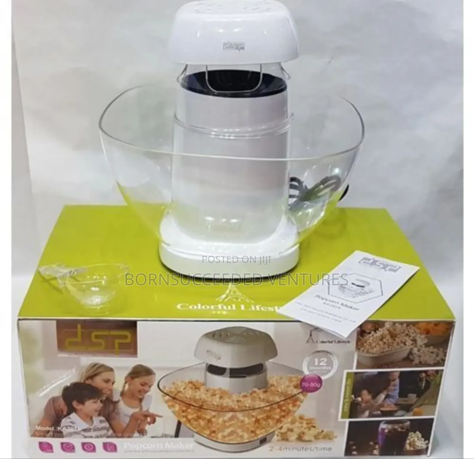 DSP Professional Electric Popcorn Maker Machine - 1200w