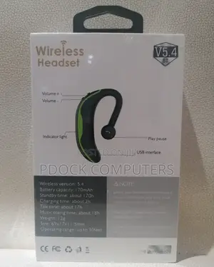 Wireless Headset Bluetooth V5. 4
