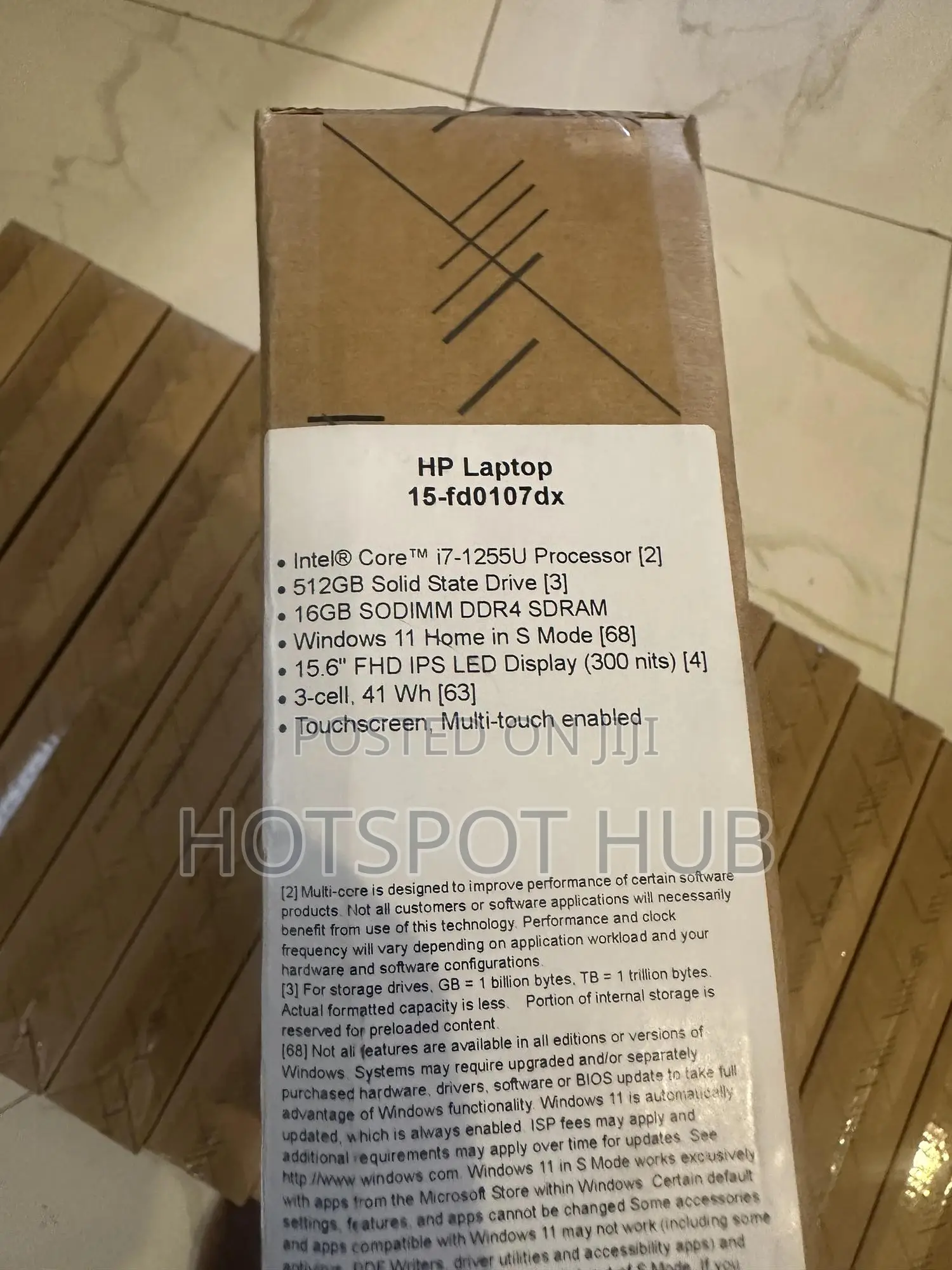 New Laptop HP 15 16GB Intel Core i7 SSD 512GB