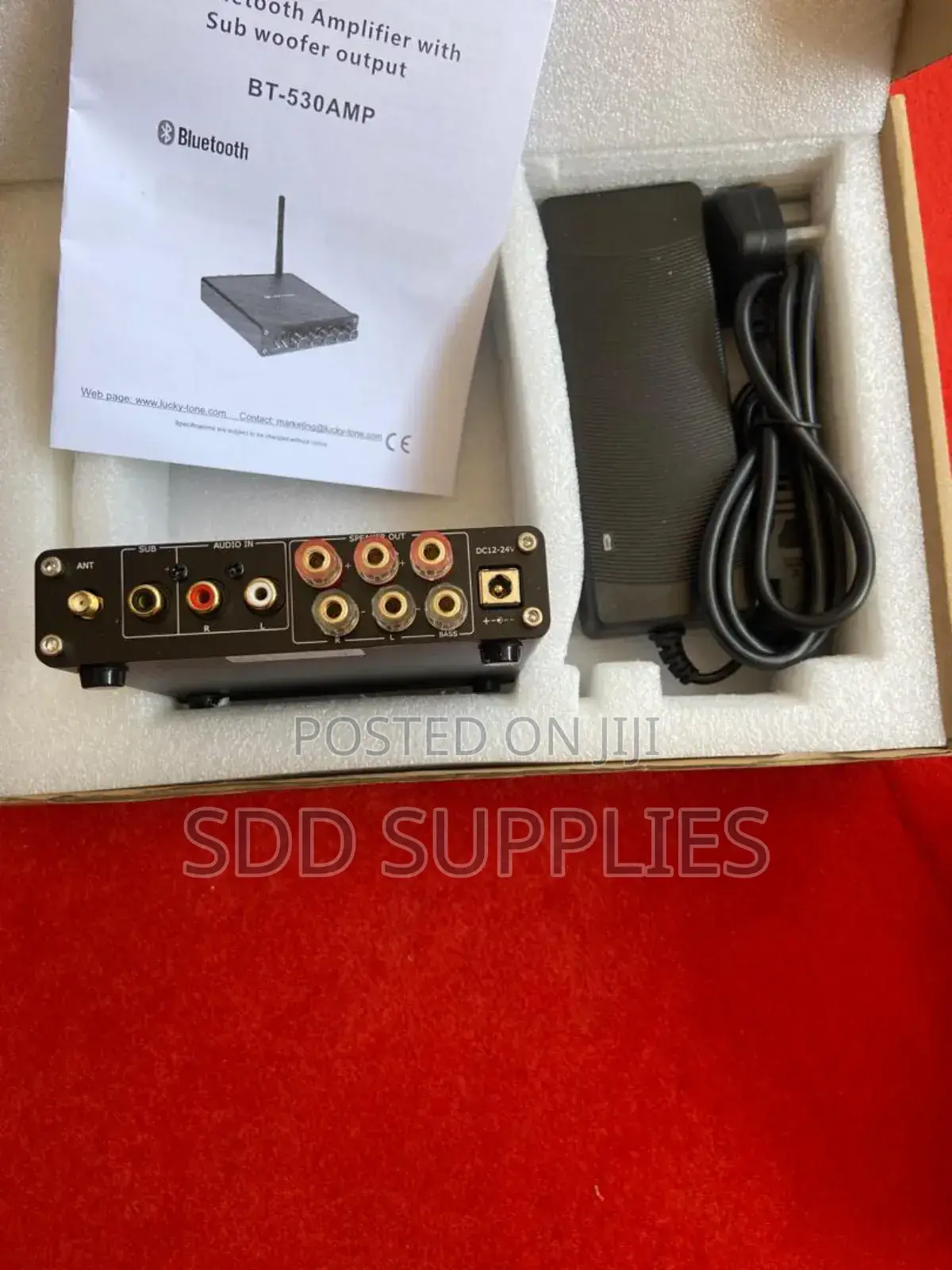 2.1 Bluetooth Amplifier With Subwoofer Output