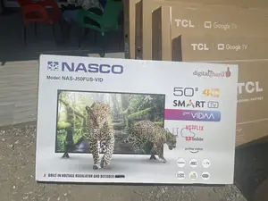 Netflix | Youtube |Prime Video Original Nasco 50 LED TV