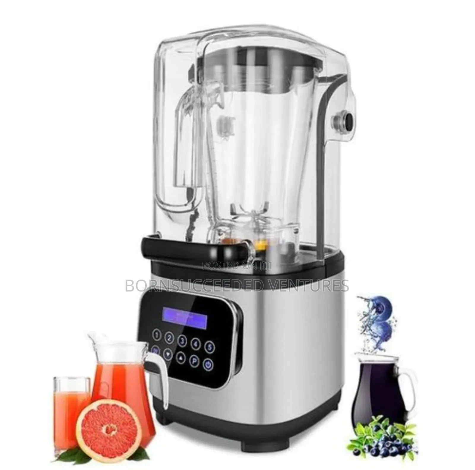 High Speed Sound Proof Blender With Cover Mixer Fruit Juice