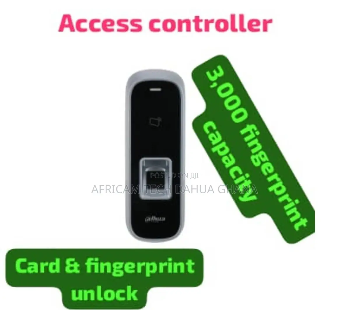 Dahua Card and Fingerprint Access Controller