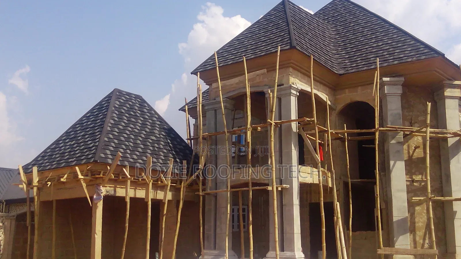 Black and White Shingle