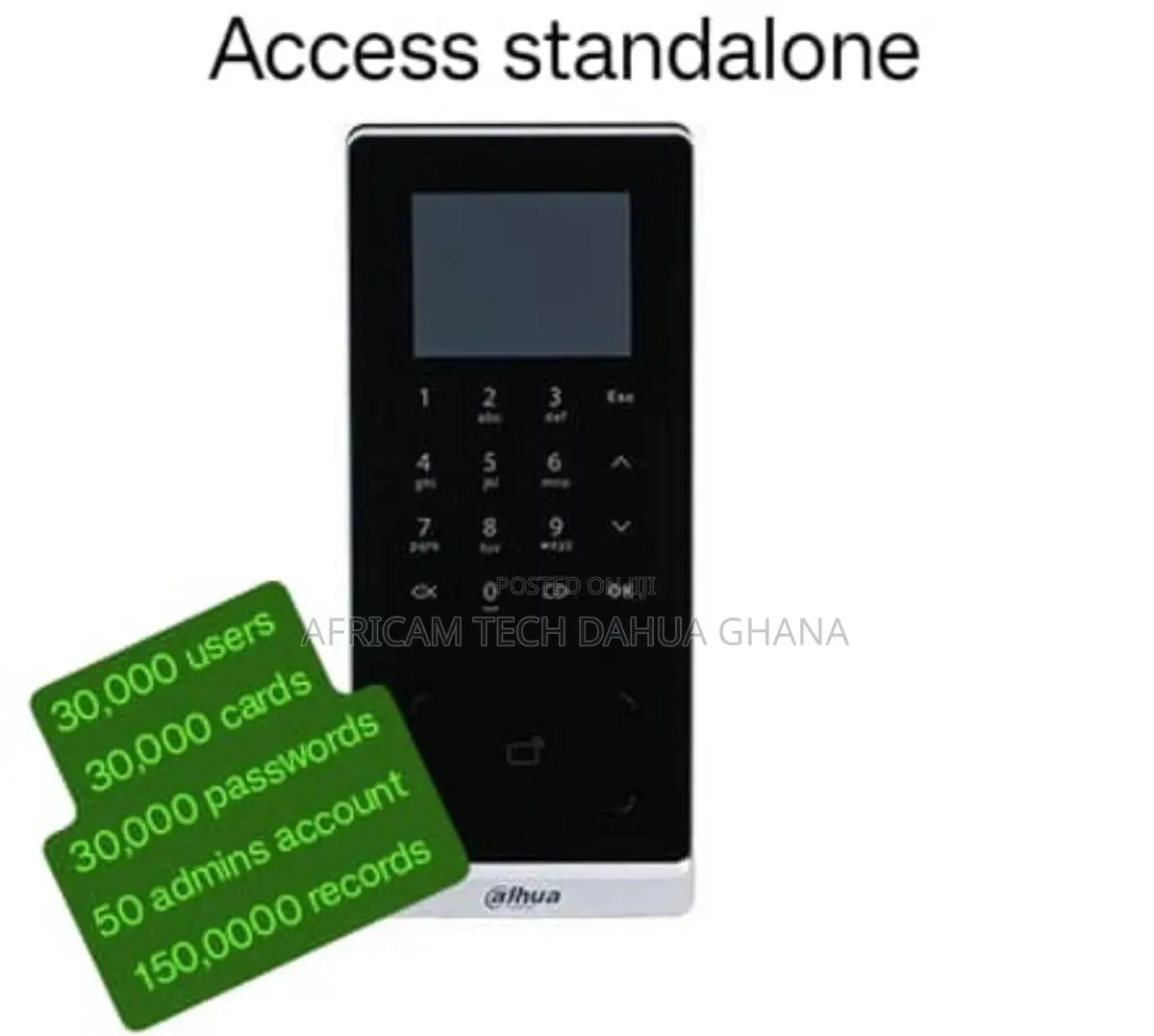 Dahua 2.4'' LCD Access Controller