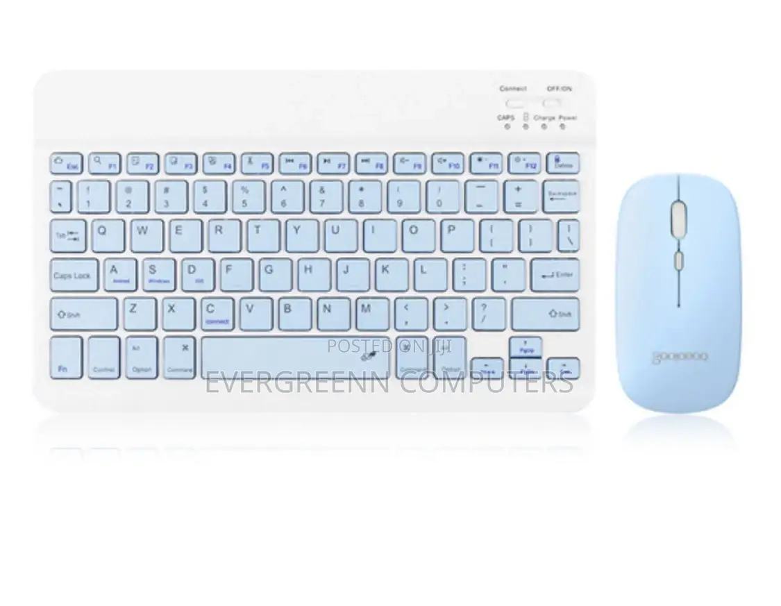 10inches Wireless Bluetooth Keyboard Mouse