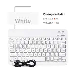 10inches Wireless Bluetooth Keyboard Mouse