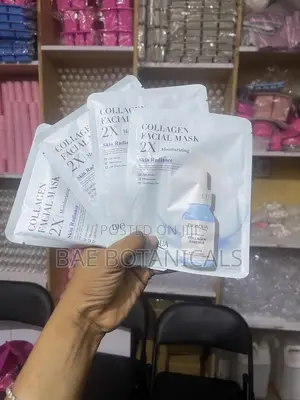 Collagen Face Sheet Masks Wholesale (50 Pieces)