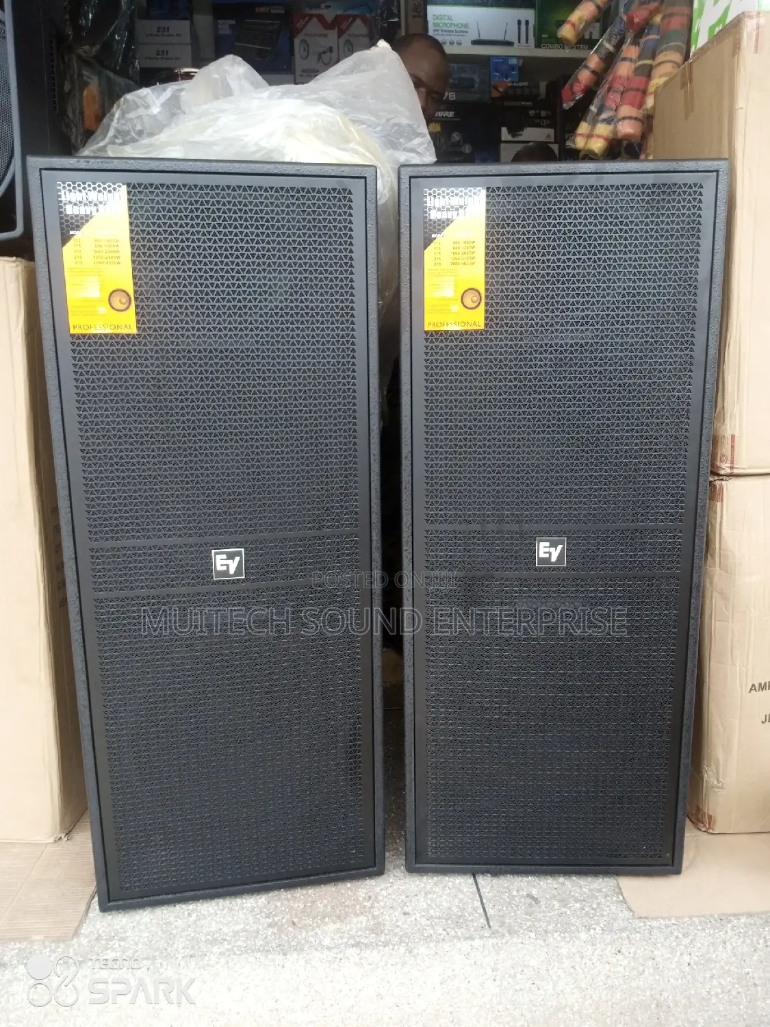 Ev Full Range Speaker