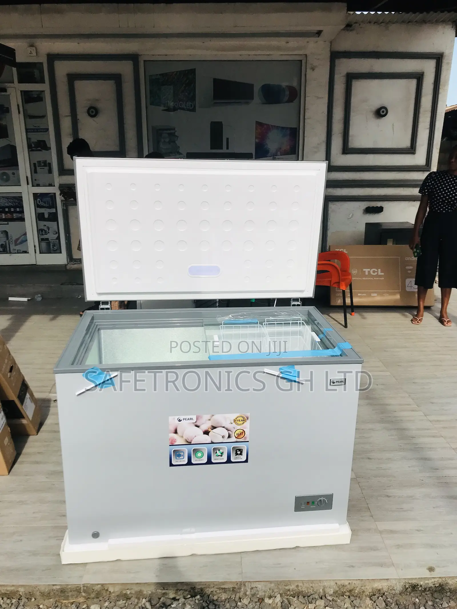 Fast and Quality 316L Freezer Pearl PCF-380 Singledoor